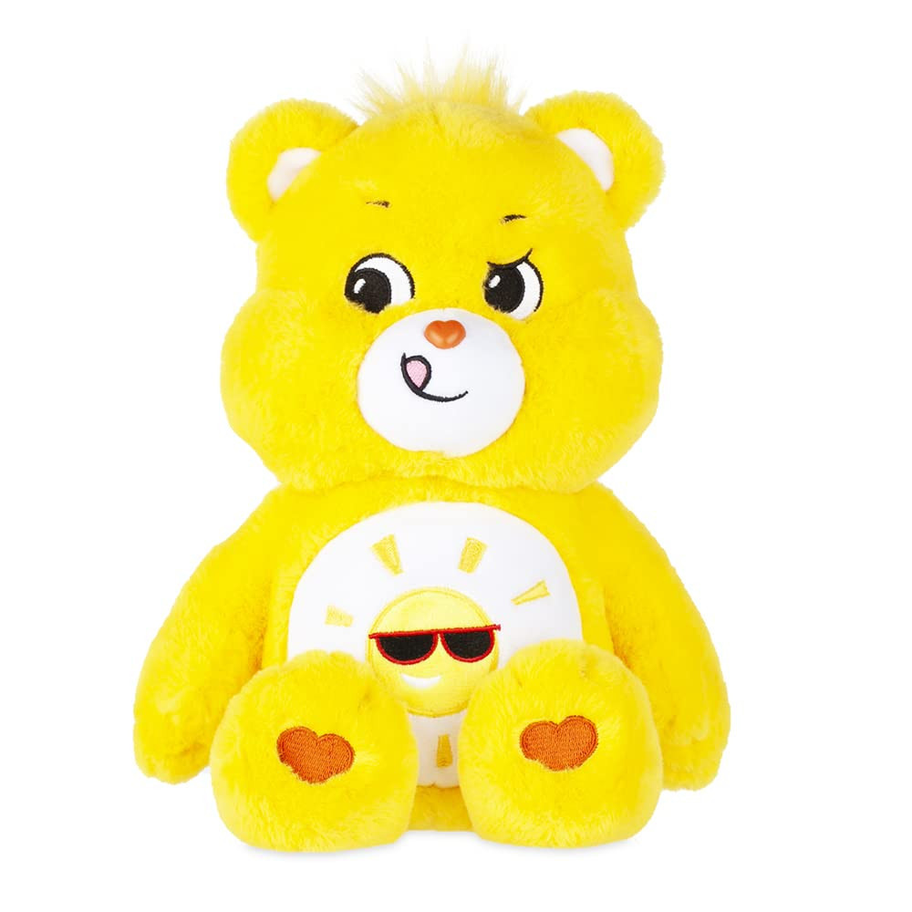 Care Bears 22087 14 Inch Medium Plush Funshine Bear, Collectable Cute Plush Toy,