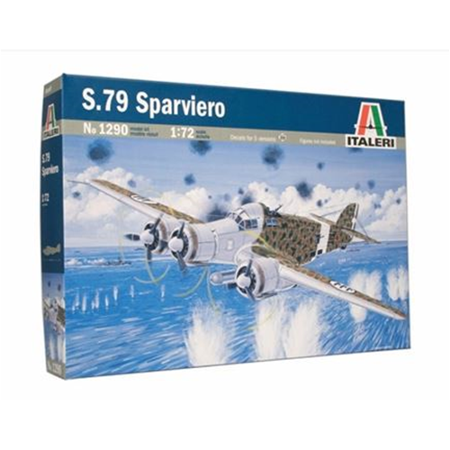 S 79 SPARVIERO KIT 1:72 Italeri Kit Aerei Modellino