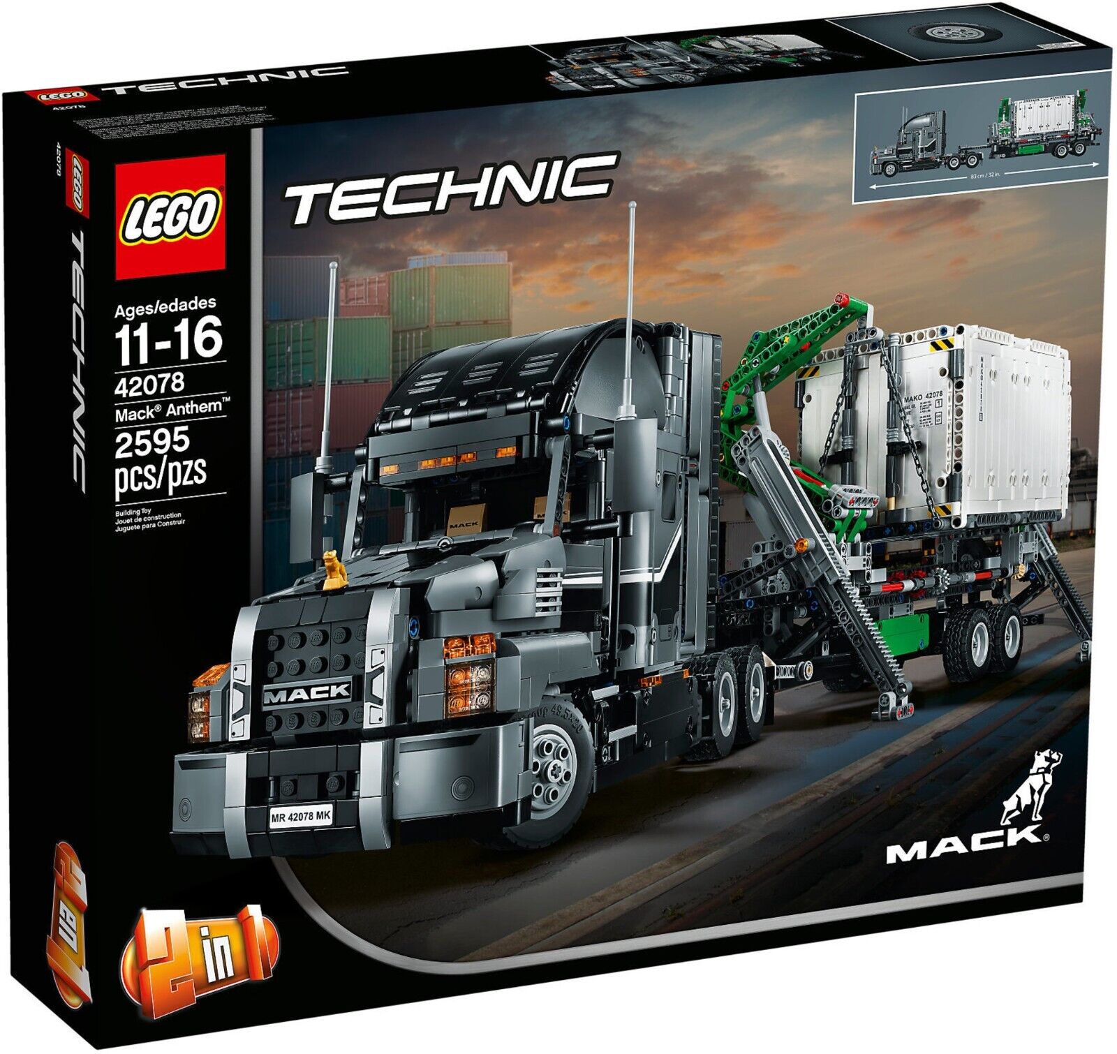 LEGO 42078 TECHNIC MACK