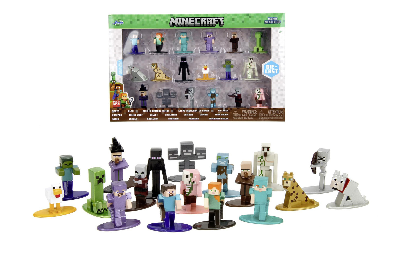 MINECRAFT NANO FIGS MULTIPACK WAVE 12