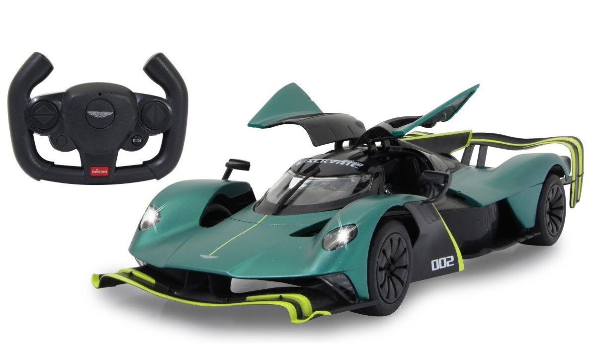 JAMARA - ASTON MARTIN Valkyrie AMR Pro verde scuro - radiocomandata - 1/14 - ...