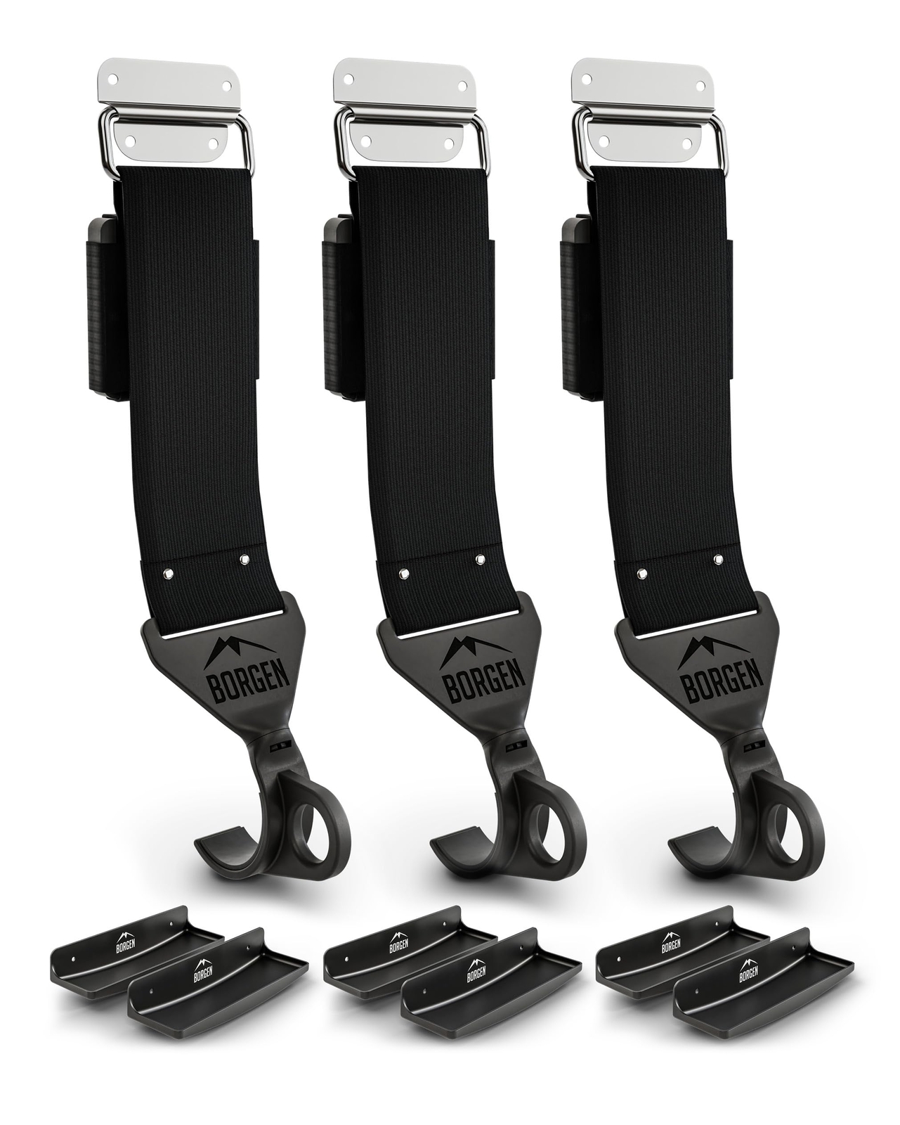 Borgen portabici da muro - portabici regolabile da muro - compatibile con (X6I)