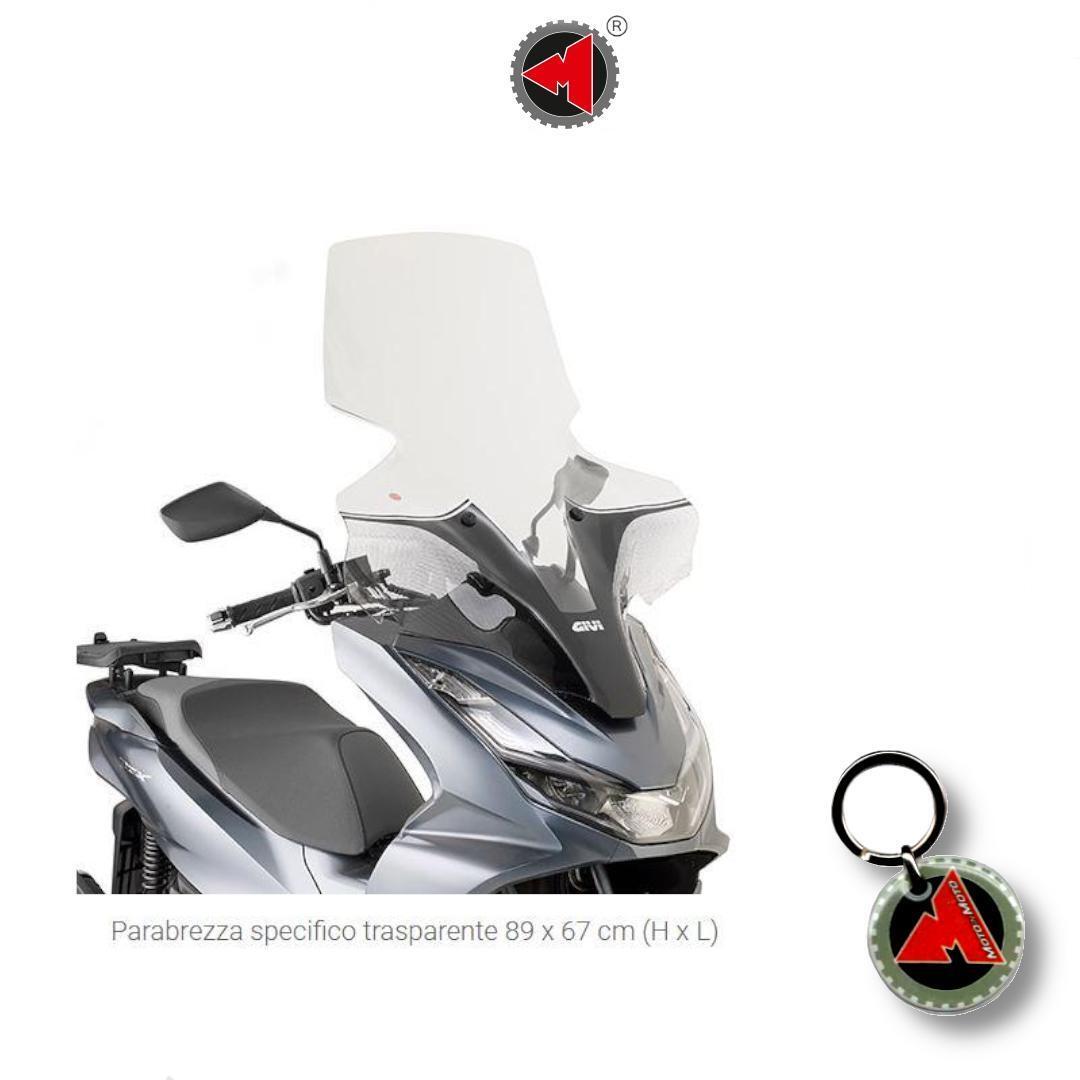 Parabrezza Completo Di Attacci Givi Alto Per Honda PCX 125 2021 2022 2023 2024
