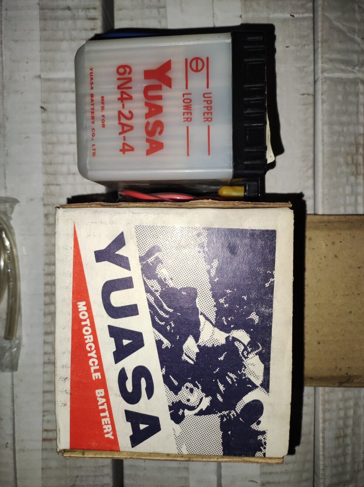 Batteria Yuasa 6N4-2A-4 6V/4Ah