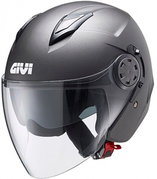 Casco jet 12.3 STRATOS Titanio Opaco Taglia Size XL