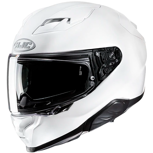 HJC CASCO INTEGRALE F71 BLANC PERLE / PEARL WHITE TAGLIA L