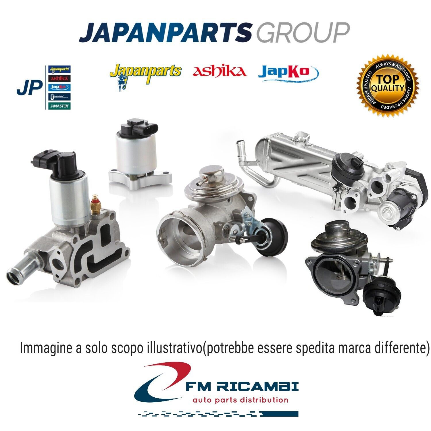 EGR-0902 JAPANPARTS VALVOLA EGR AUDI A3 (8P1) 1.