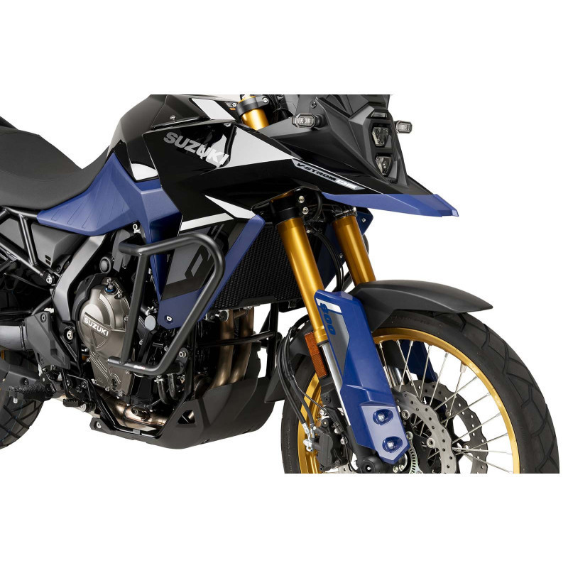 BARRE DI PROTEZIONE MOTORE PUIG PER SUZUKI DL V-STROM 800 SE 2025 NERO 21719N