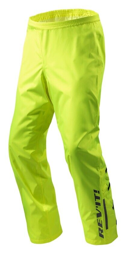 PANTALONI ANTIPIOGGIA MOTO REV'IT ACID 4 H2O IMPERMEABILE GIALLO FLUO TG M