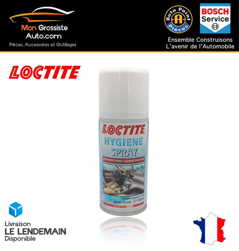 LOCTITE Igiene Spray Disinfettante Condizionata Purificante 150mL Qualità Pro