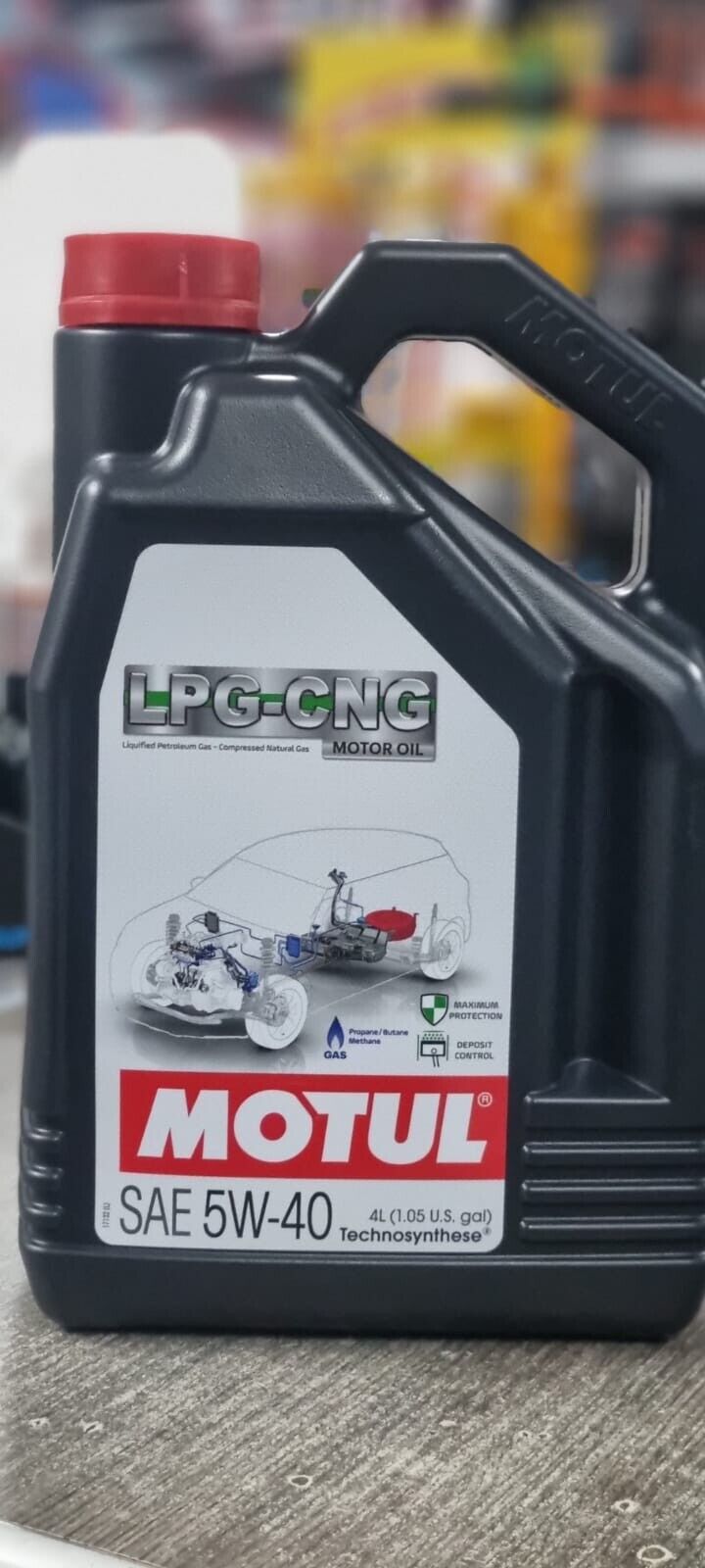 4 Litri OLIO MOTUL 5W40 SPECIFIC CNG / GPL / LGP / GAS  ACEA C3, API PERFORMANCE