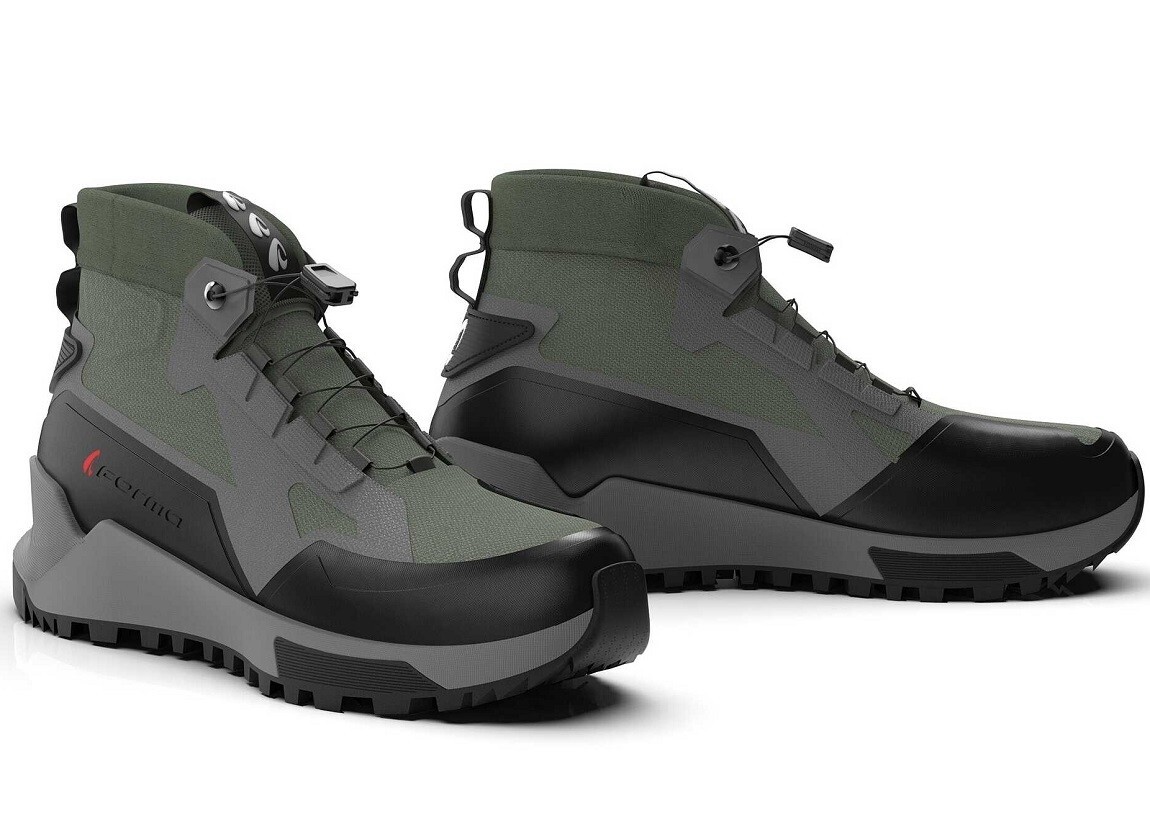 SCARPE SHOES MOTO FORMA KUMO FLOW BLACK NERO TG 42  - CERTIFICATE