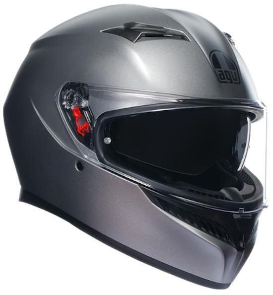 Casco Integrale AGV K3 E2206 MPLK Rodio Grey Matt Omologazione E06 Taglia S