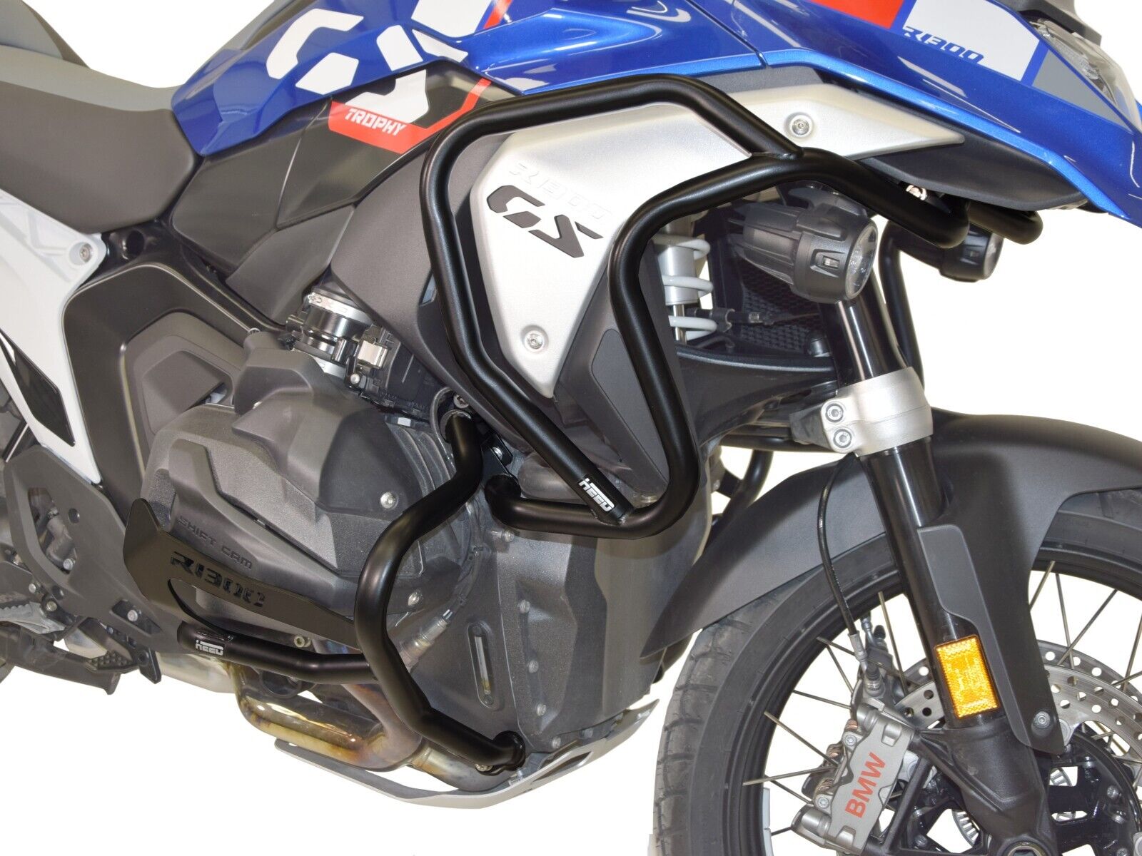 Paramotore Crash Bars HEED per BMW R 1300 GS - Basic + superiore, nero