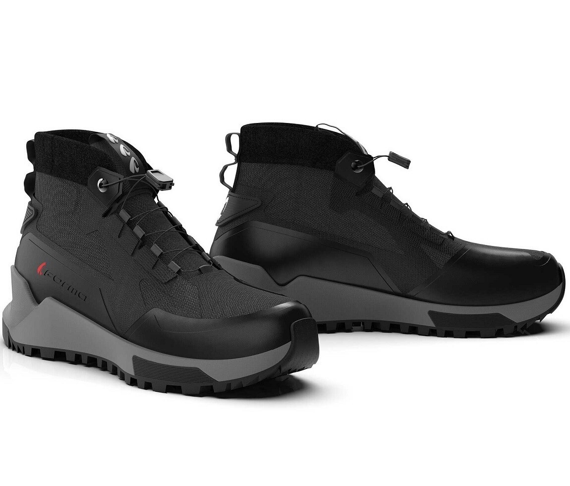 SCARPE SHOES MOTO FORMA KUMO FLOW BLACK NERO TG 45  - CERTIFICATE