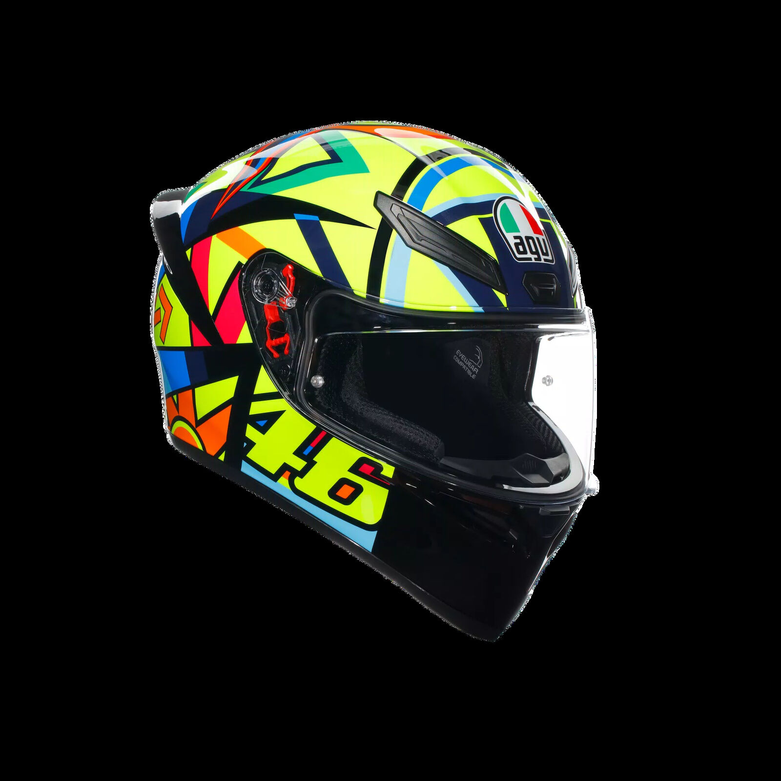 CASCO AGV HELMETS INTEGRALE L K1 S SOLELUNA 2017 015