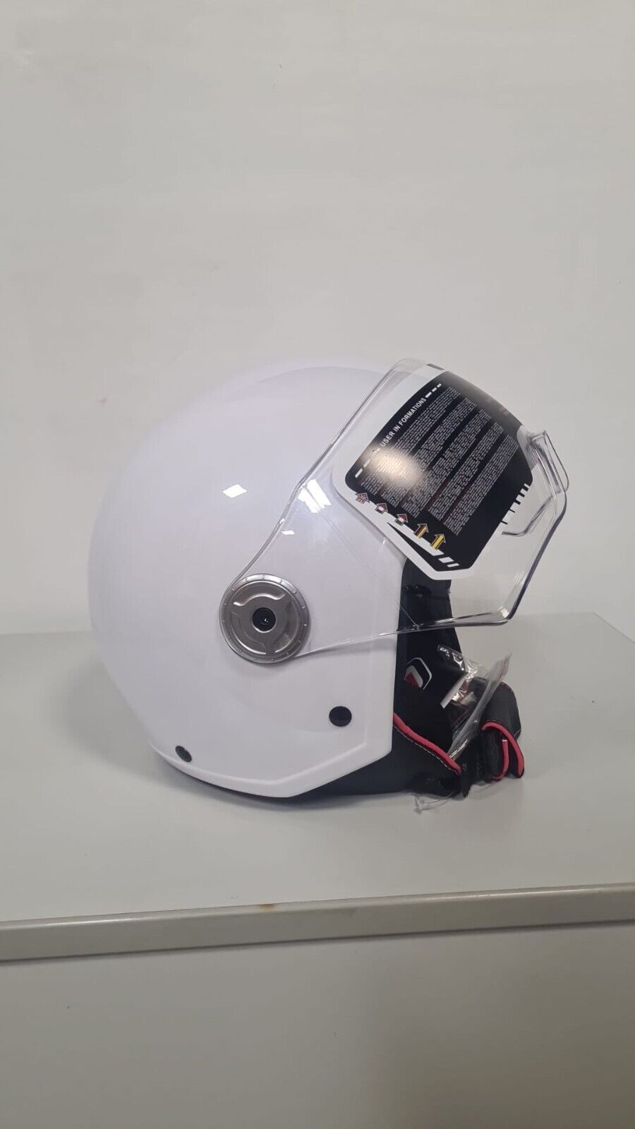 CASCO NZI  JET VINTAGE 3 PEARL WHITE M