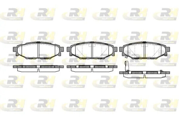 Pastiglie freno Assale posteriore 21136.01 ROADHOUSE per SUBARU OUTBACK FORESTER