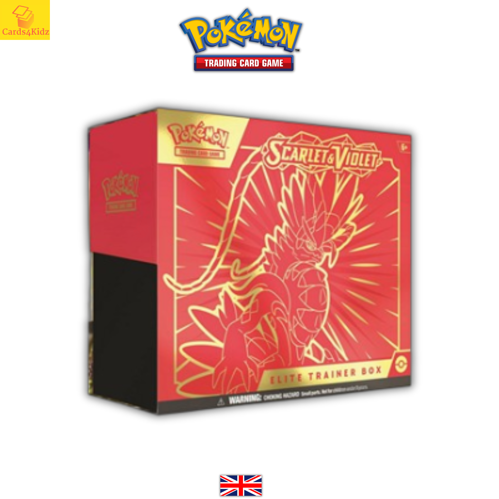 Pokemon Scarlet & Violet Koraidon Elite Trainer Box ETB New Sealed English