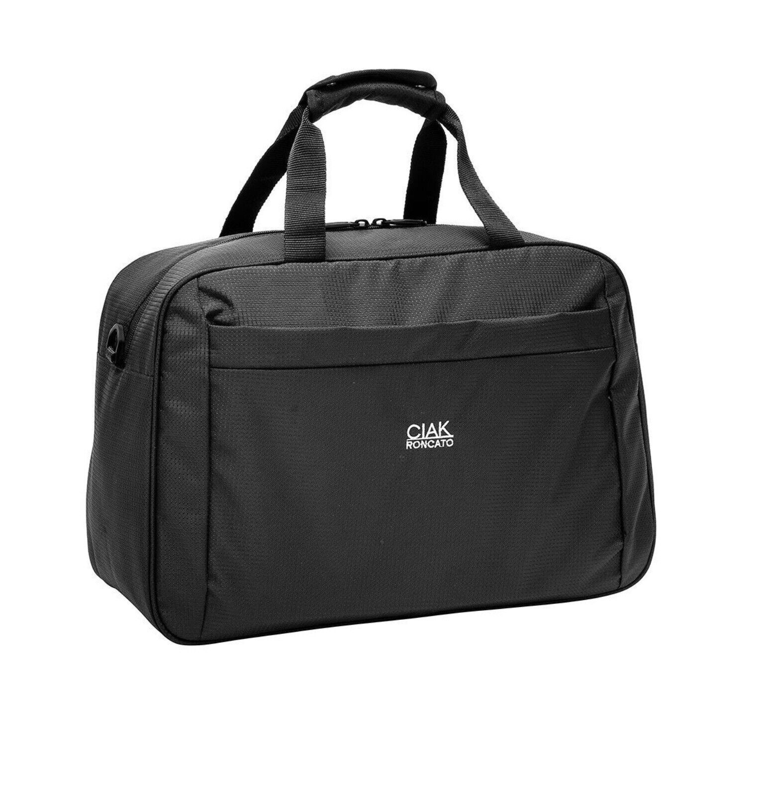 Roncato Ciak Smart Borsa Cabina Nera In Tessuto In Omaggio Necessaire Beauty