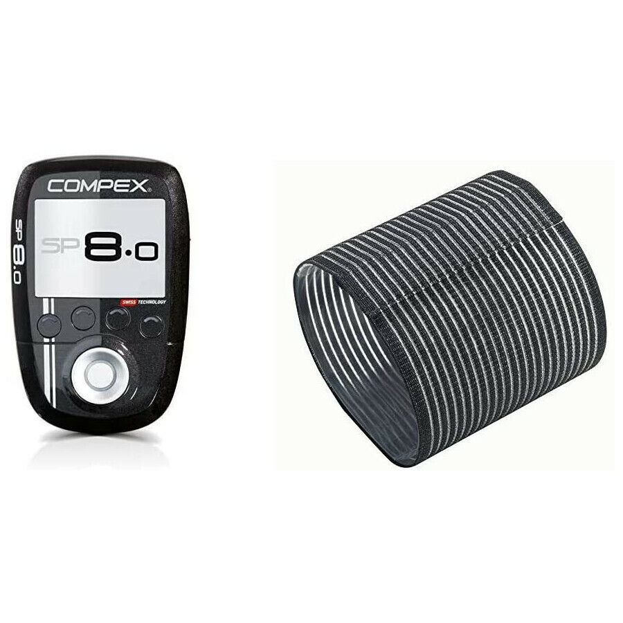 COMPEX ELETTROSTIMOLATORE SP 8.0 - 4 CANALI WIRELESS + 4 FASCE ELASTICHE