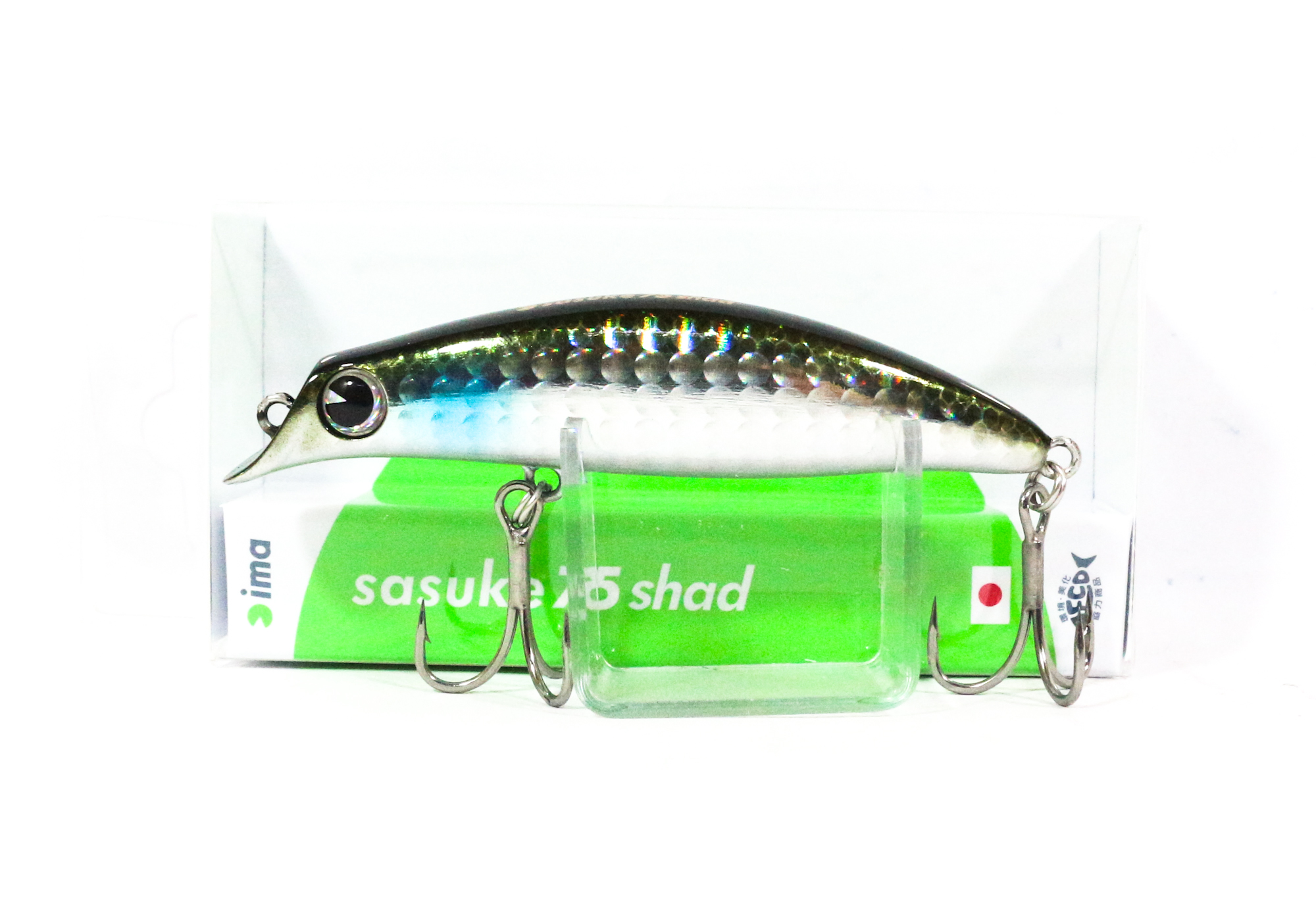 Ima Sasuke Shad 75 mm Galleggiante Esca 009 (9544)