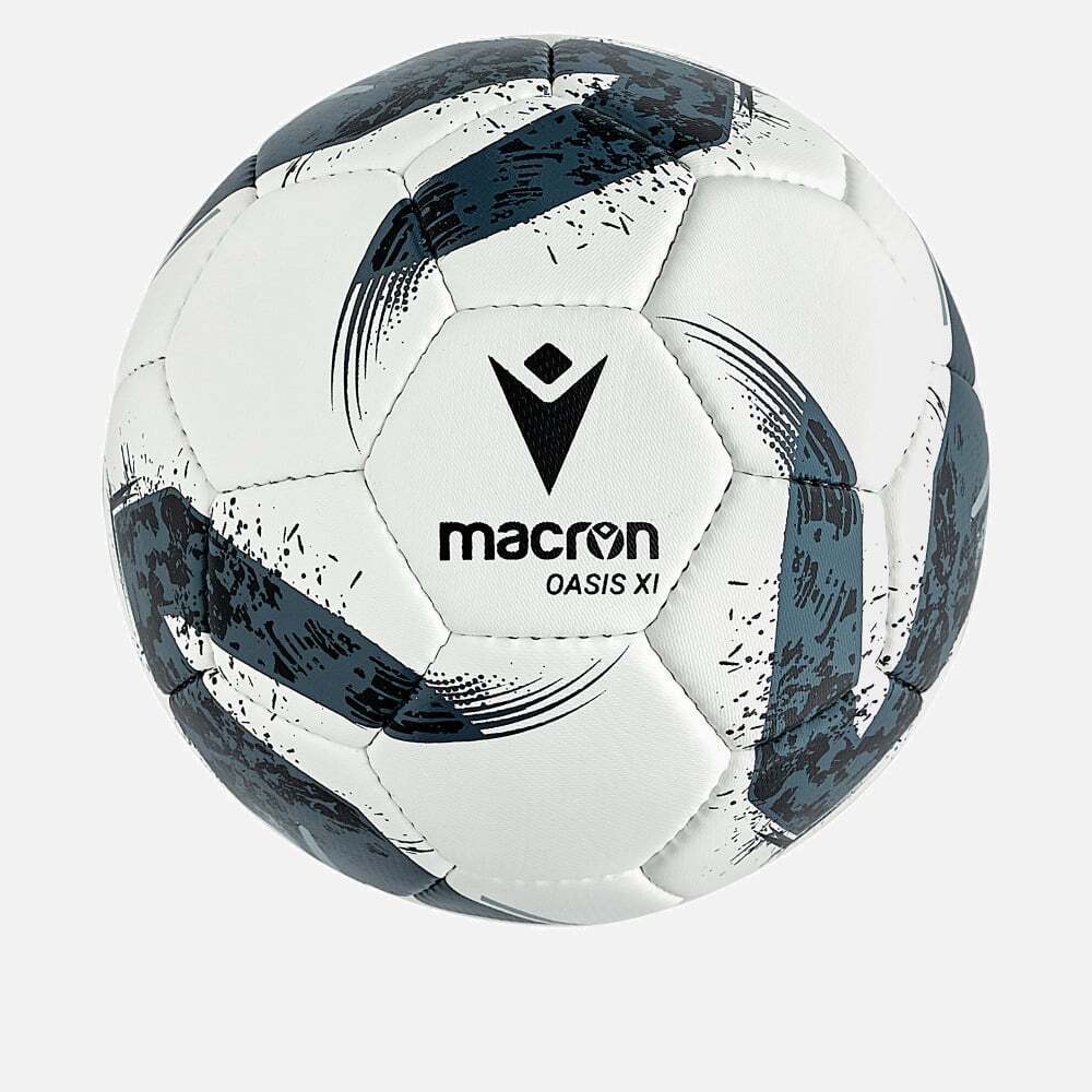 Macron Pallone Calcio Training Oasis XI Texturizzato Misura 5 Cucito a Mano