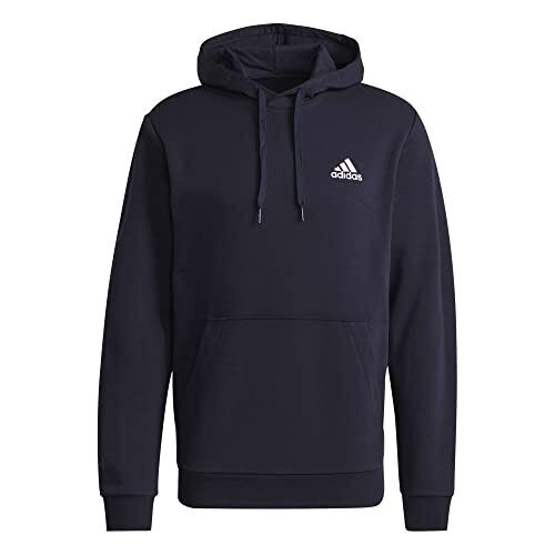 Adidas H12216 M Feelcozy Hd Maglia Lunga Uomo Legend Ink/White Taglia S