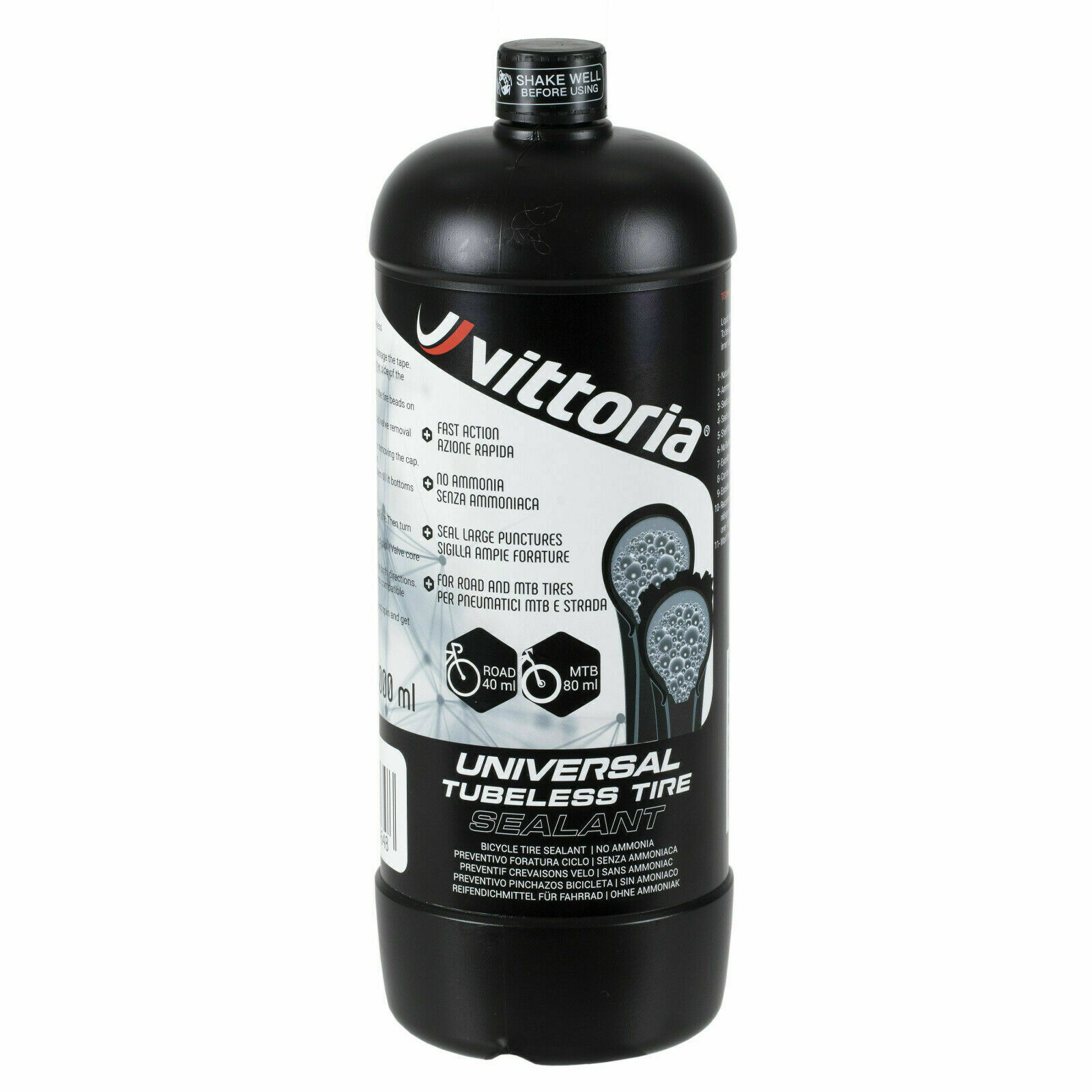 LIQUIDO SIGILLANTE VITTORIA UNIVERSAL TUBELESS TIRE OFF ROAD 1000 ML