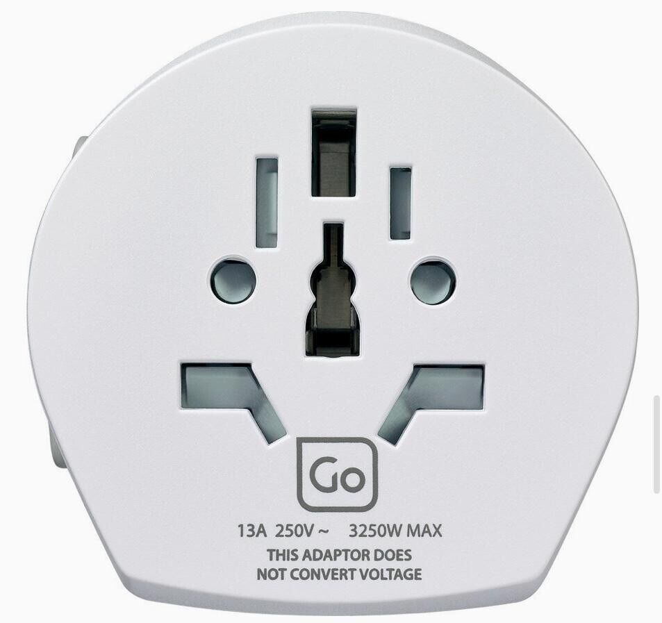 Go Travel 636 UK-Worldwide Adaptor adattatore per presa di corrente Universale