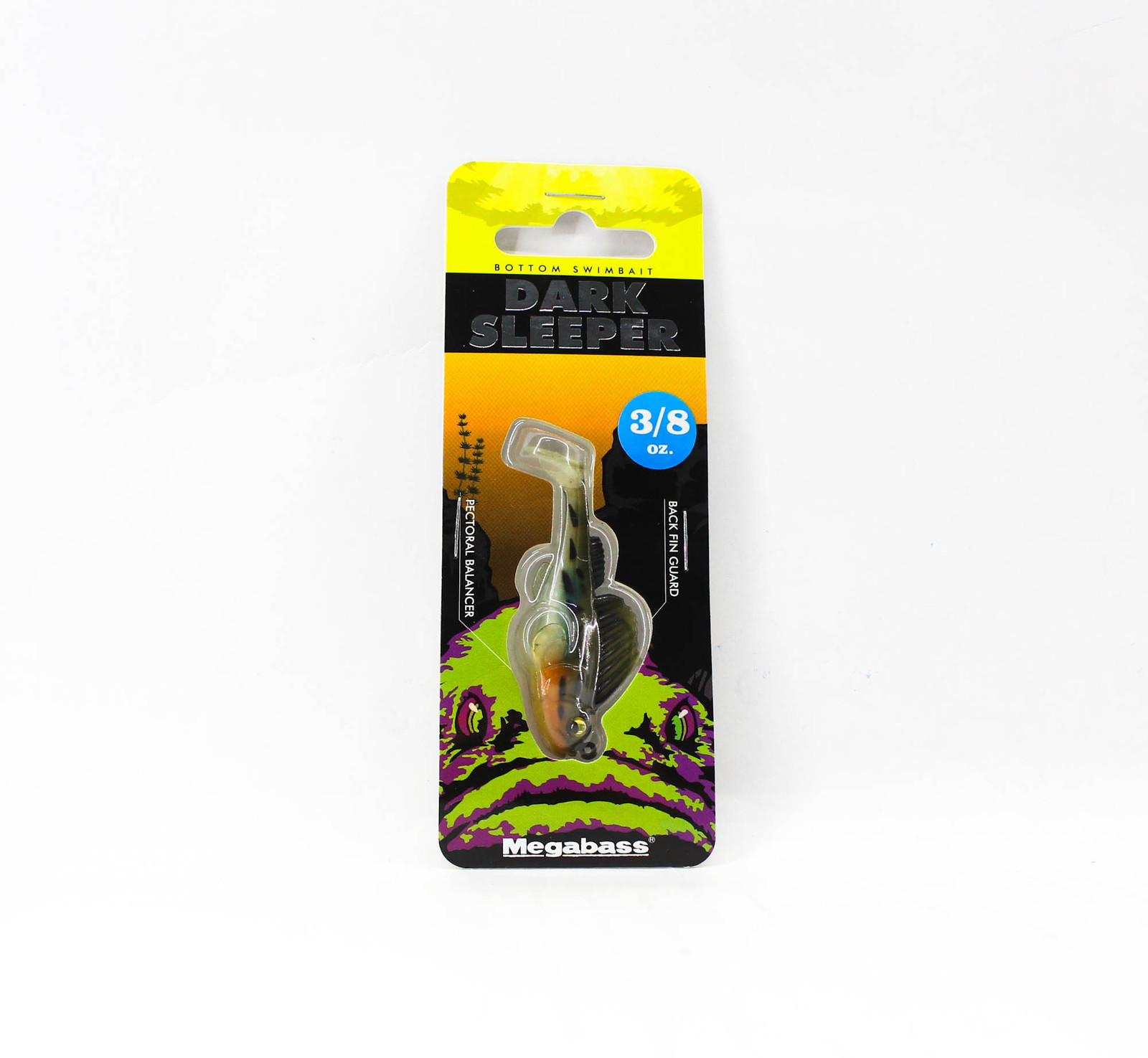 Megabass Soft Esca Dark Sleeper 2.4 Inch 3/8 oz Haze (2369)