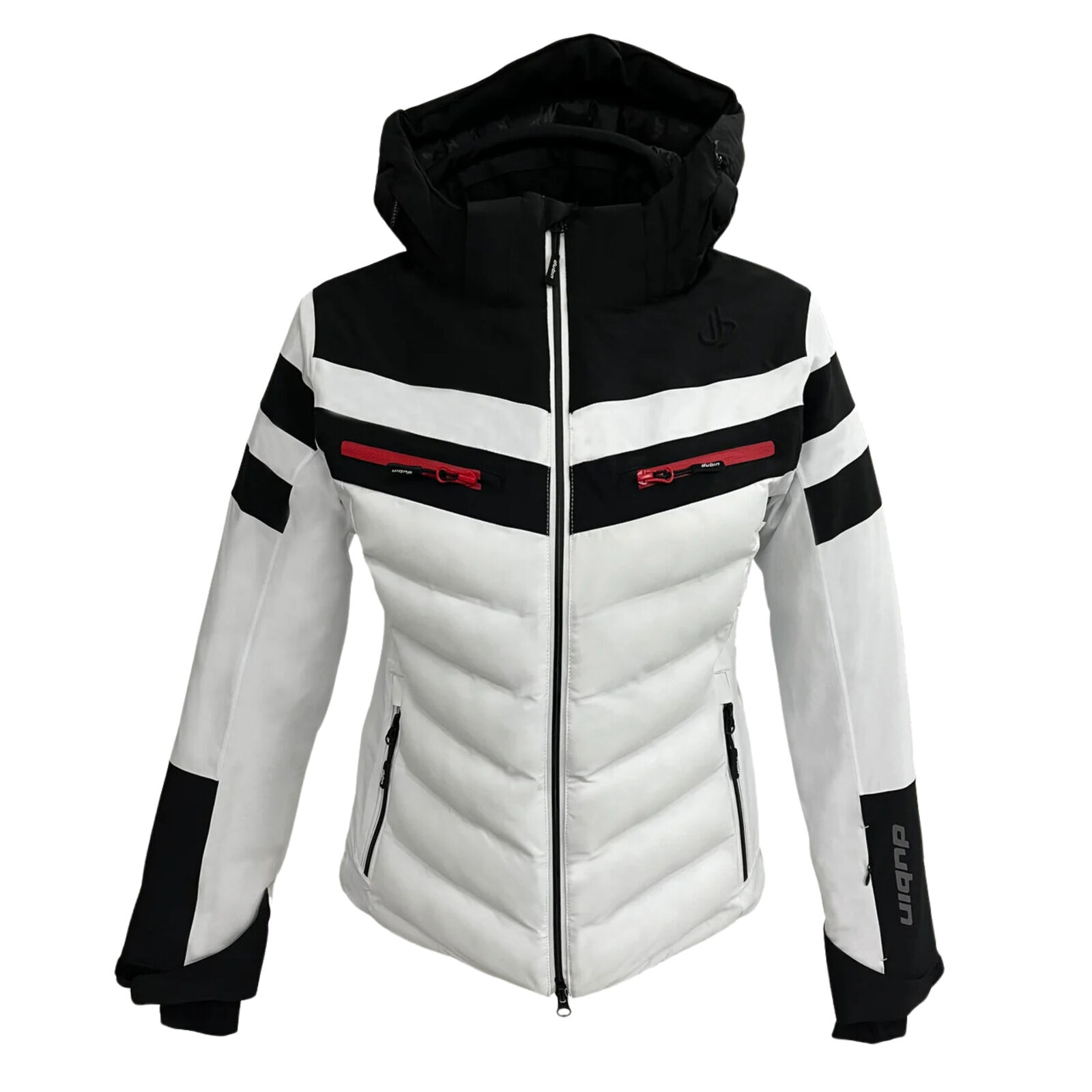 Dubin Sport Giacca da Sci da Donna Cristallo 20K Bianco Taglia 40 Codice CRIS...