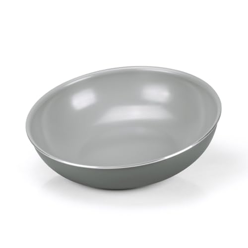 Moneta Melodia Finegres Minispace Wok 28Cm, Rivestimento Naturale Finegres (No Pfas), Anche Per Induzione. 100% Made In Italy.