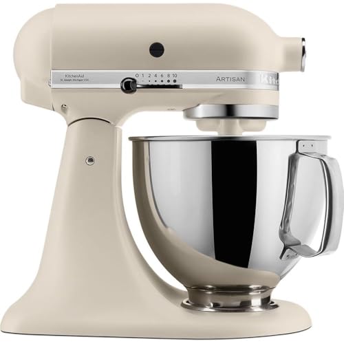 Kitchenaid Planetaria - Artisan - Robot Da Cucina Con Testa Inclinabile E 3 Accessori - 4.8 L - Color Fresh Linen