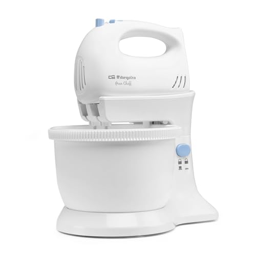 Orbegozo Ba4400 Frullatore + Impastatrice Con Ciotola 3,5 Litri 5 Velocità Funzione Turbo Ba 4400 300W 33.00