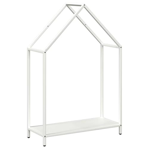 Vidaxl Rastrelliera Per Legna Da Ardere Bianca 60X25X90 Cm, Portalegna Per Caminetto, Portalegna, Supporto Per Legna Da Ardere
