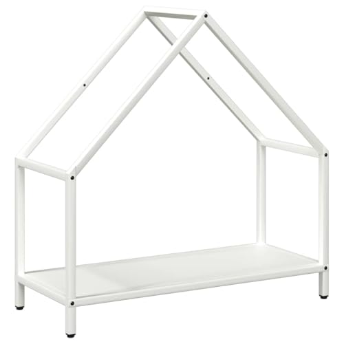 Vidaxl Rastrelliera Per Legna Da Ardere Bianca 60X25X60 Cm, Portalegna Per Caminetto, Portalegna, Supporto Per Legna Da Ardere