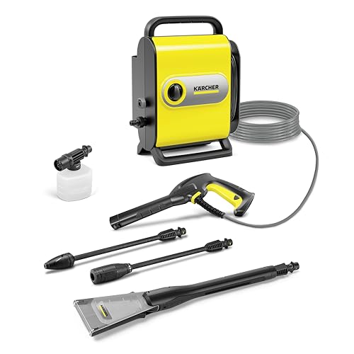 Kärcher Rondella Ad Alta Pressione K Silent Eco!Booster, Pressione: Max. 130 Bar, Portata Max 420 L/H, Estremamente Silenziosa, Con Eco!Booster Per Un