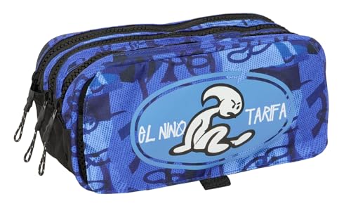 Safta El Bambino Roller - Astuccio Triplo Grande, Astuccio Per Bambini, Ideale Per Bambini In Età Scolastica, Comodo E Versatile, Qualità E Resistenza