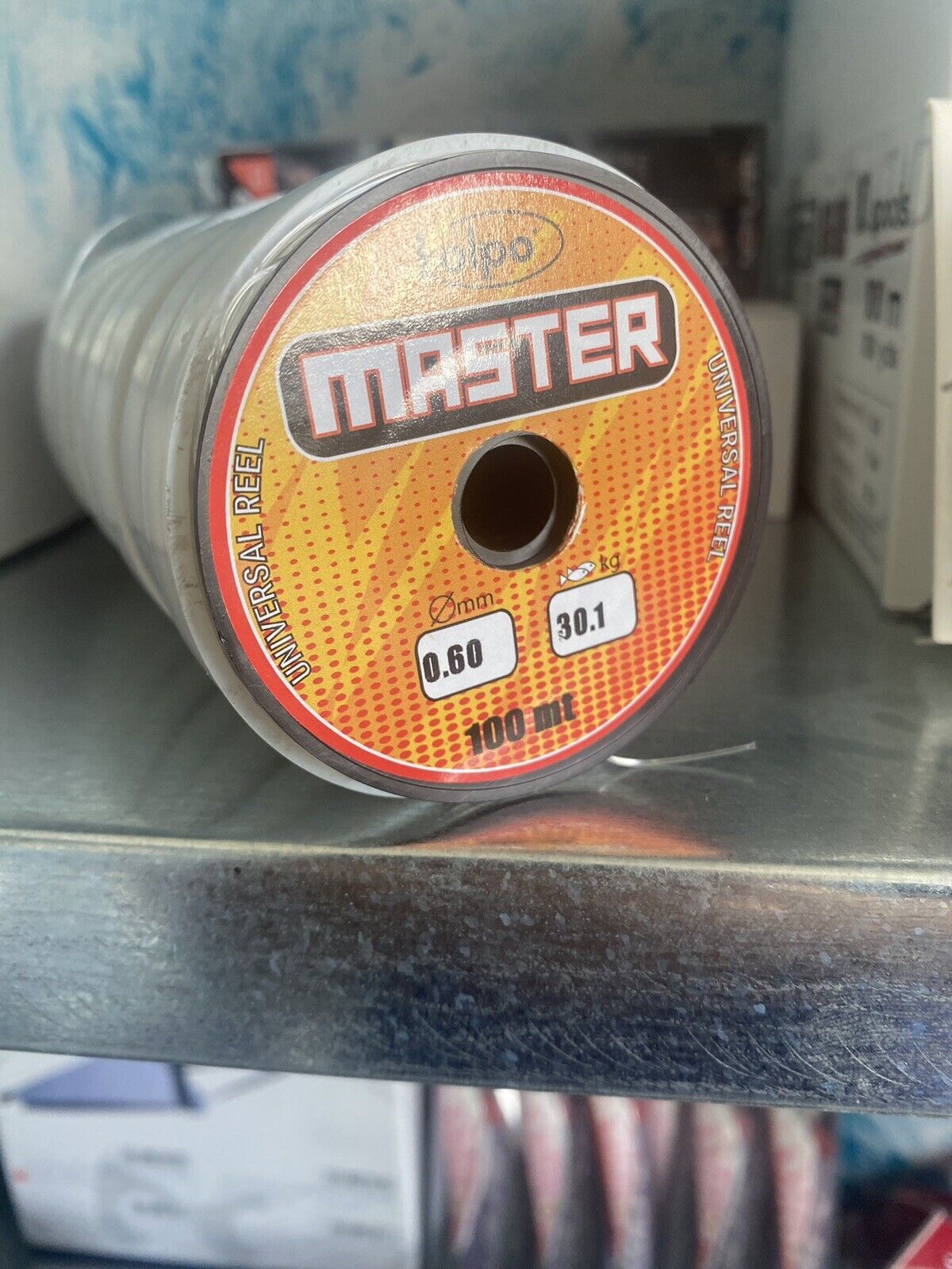 KOLPO FILO DA PESCA MASTER 100 MT 0.60 SPECIALE MULINELLO ALTO CARICO AL NODO