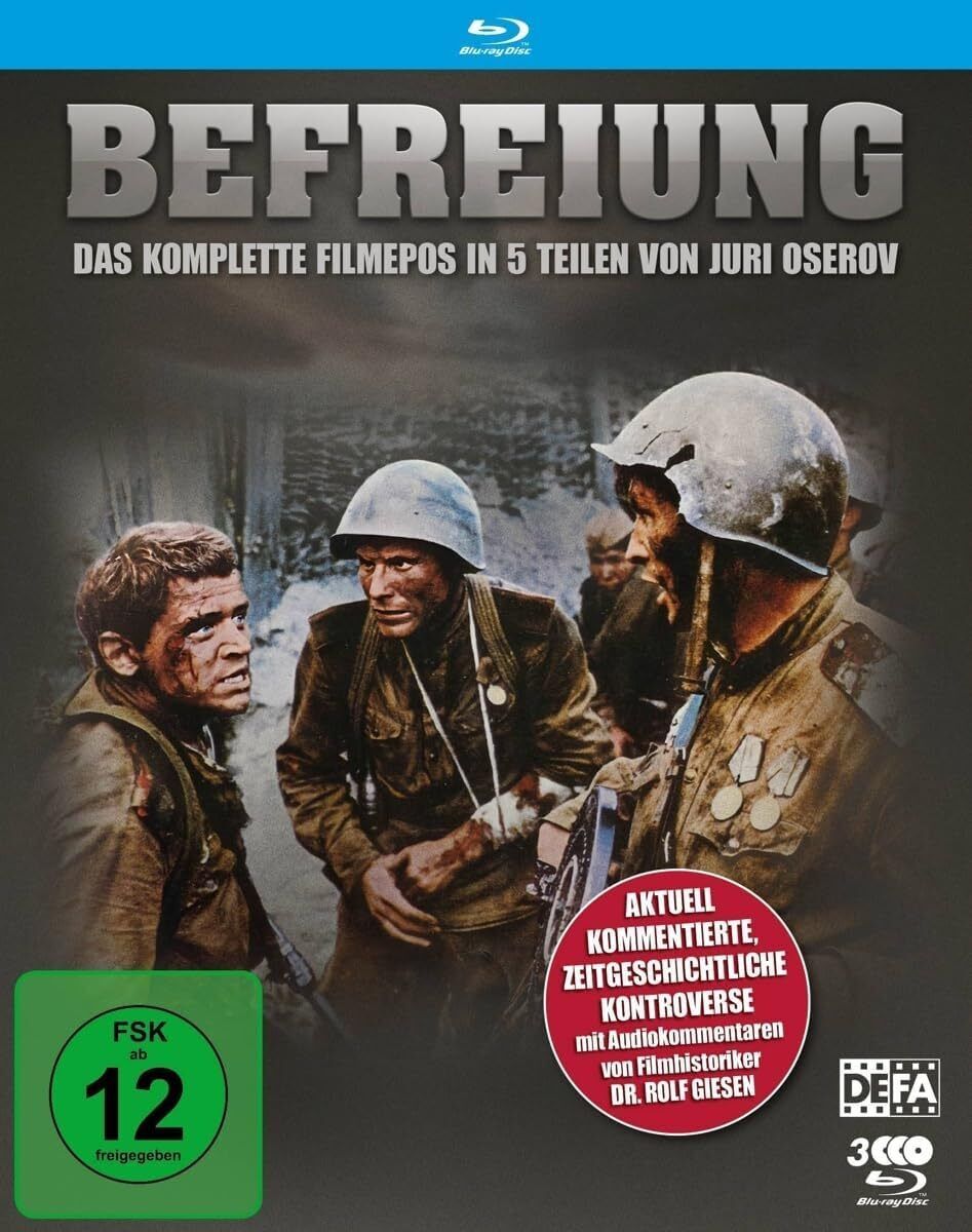 Befreiung - Legendärer russischer Kriegsfilm in 5 Teilen (DEFA Filmjuw (Blu-ray)