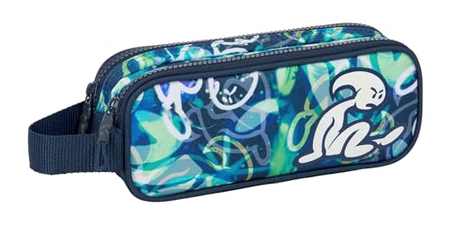 Safta El Bambino Kook – Astuccio Doppio Bambino, Astuccio Per Bambini, Ideale Per Bambini In Età Scolastica, Comodo E Versatile, Qualità E Resistenza,