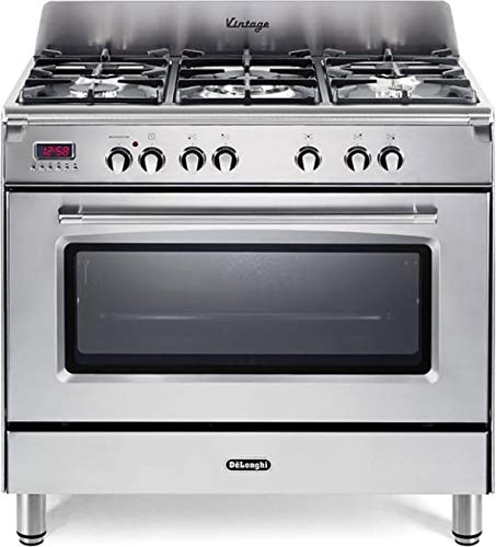 Mem 965 Xx Ed Mastercook - Cucina A Gas Con Forno Elettrico Ventilato, N° 5 Fuochi, 90X60 Cm