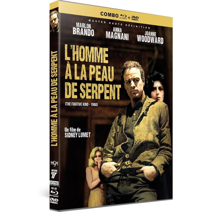 L Uomo La pelle Serpente Combo Blu-Ray + DVD Nuova
