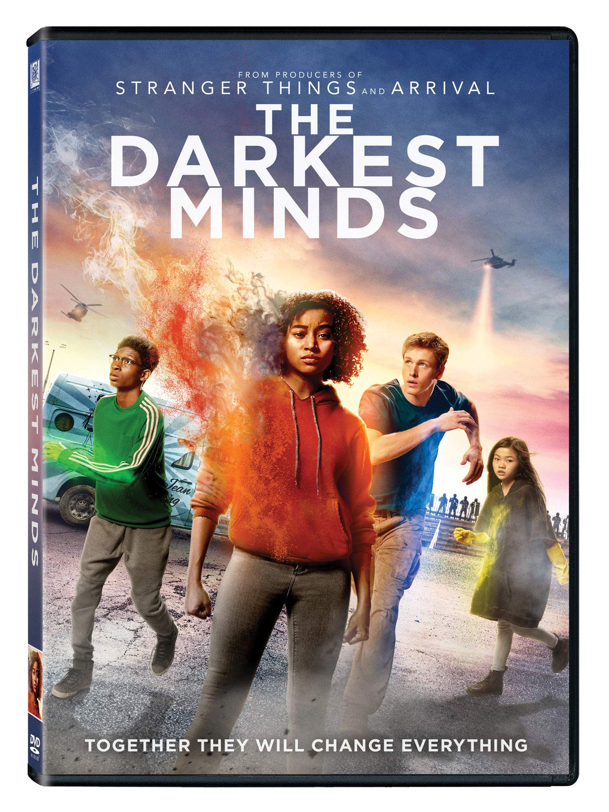 The Darkest Minds (DVD) Harris Dickinson Bradley Whitford Skylan Brooks
