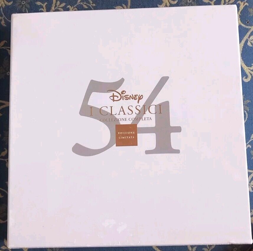 Dvd Disney COFANETTO I CLASSICI 54 FILM IN EDIZIONE LIMITATA ESAURITO BLISTERATO