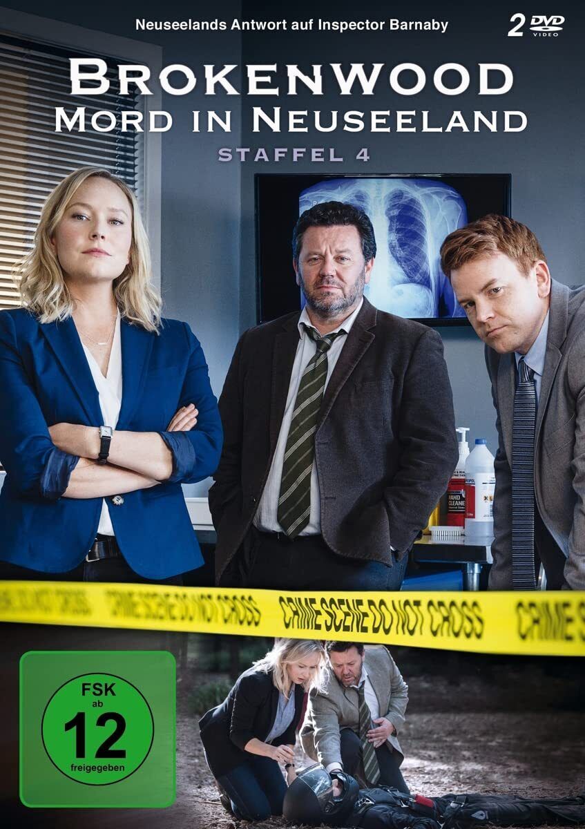 Brokenwood - Mord in Neuseeland - Staffel 4 (DVD) Neill Rea Fern Sutherland