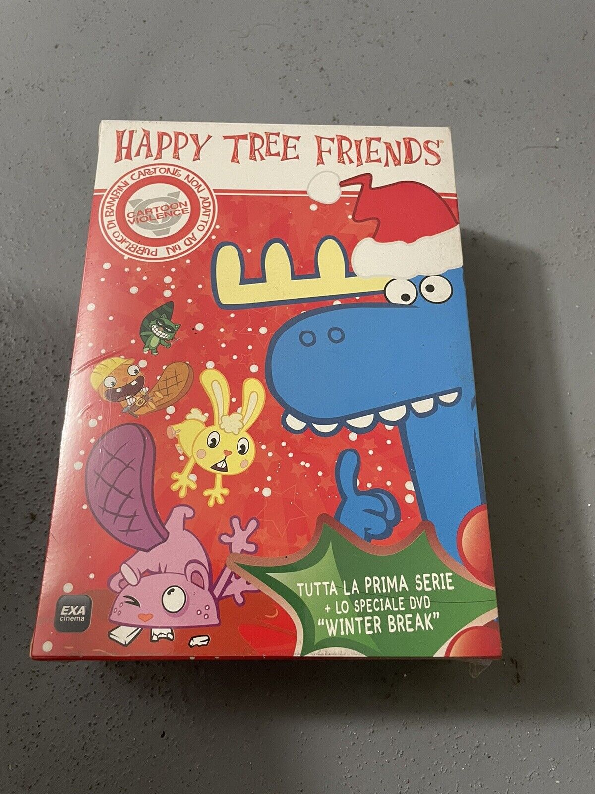 HAPPY TREE FRIENDS Cofanetto 4 dvd prima serie Ancora Nuovo
