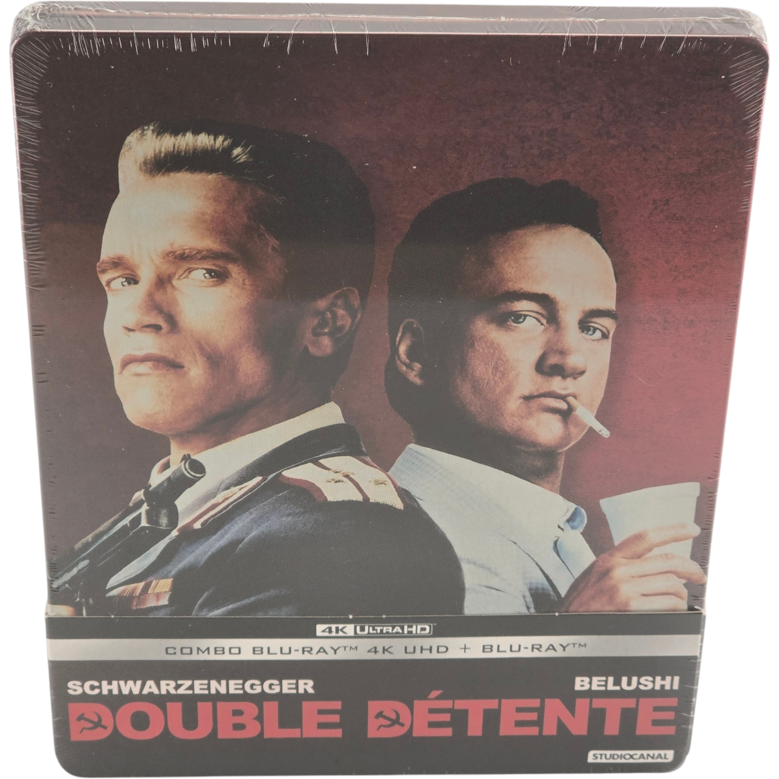 Red Heat Doppio Relax Steelbook 4 K Ultra HD + Blu-Ray Schwarzenegger Belushi B