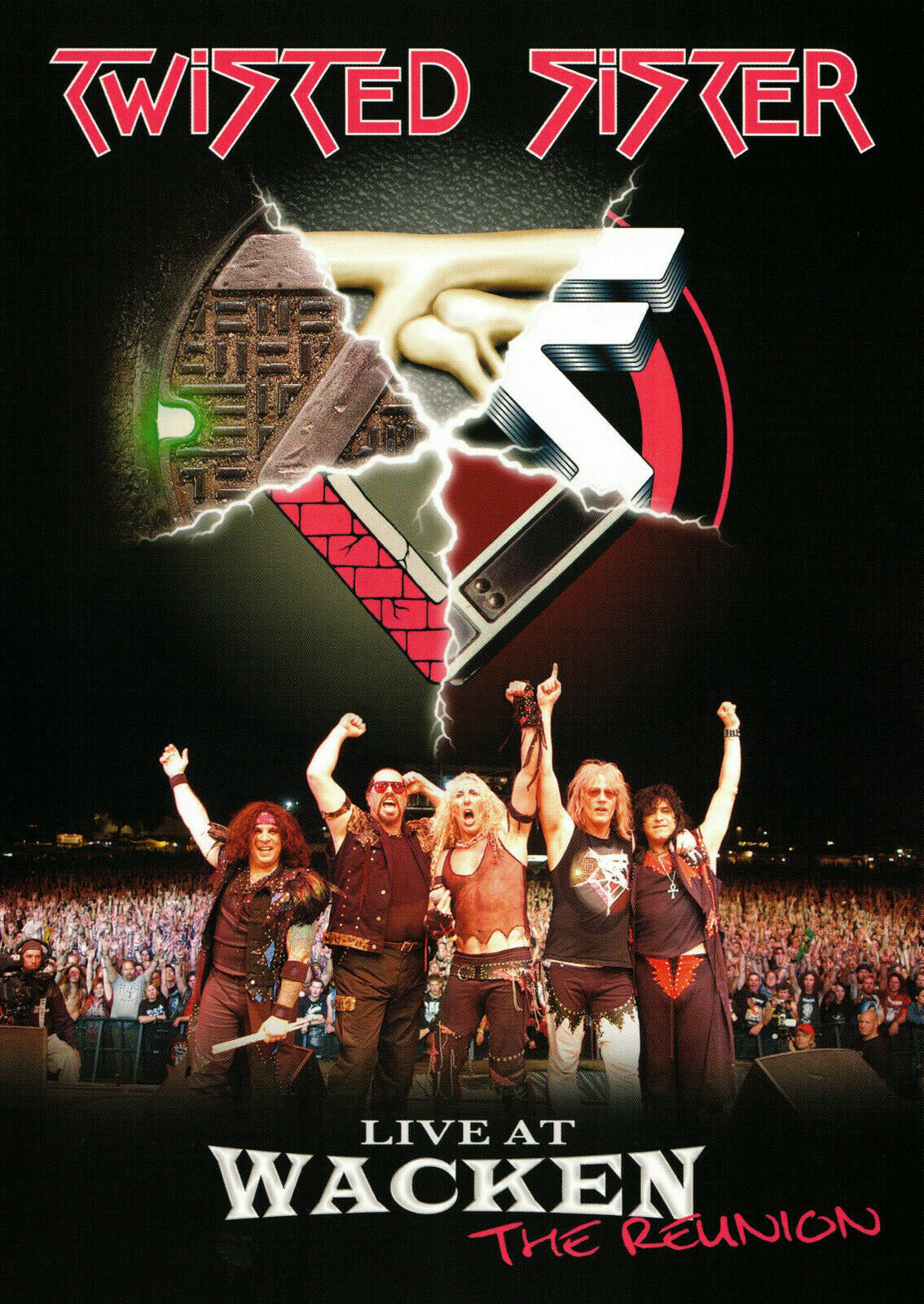 Twisted sister Live at Wacken DVD+CD (Eagle Vision) Nuovo e Sigillato